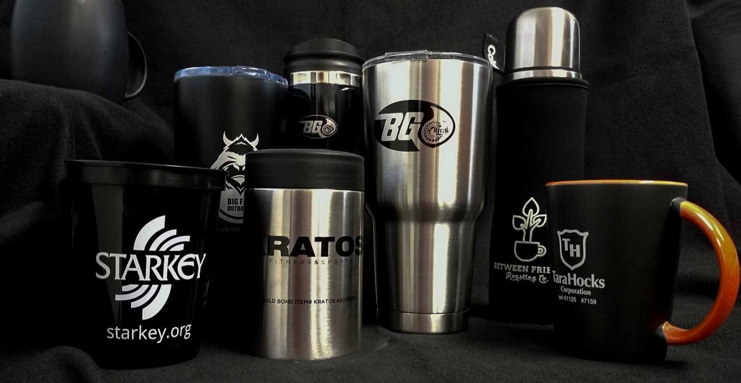 Promotional Products Yeti Tumblers, Coffee Cups, Coleman Thermos Promotional Products Like Yeti Tumblers, Promo Product Like Coffee Cups, Promo Items Like Coleman Thermos