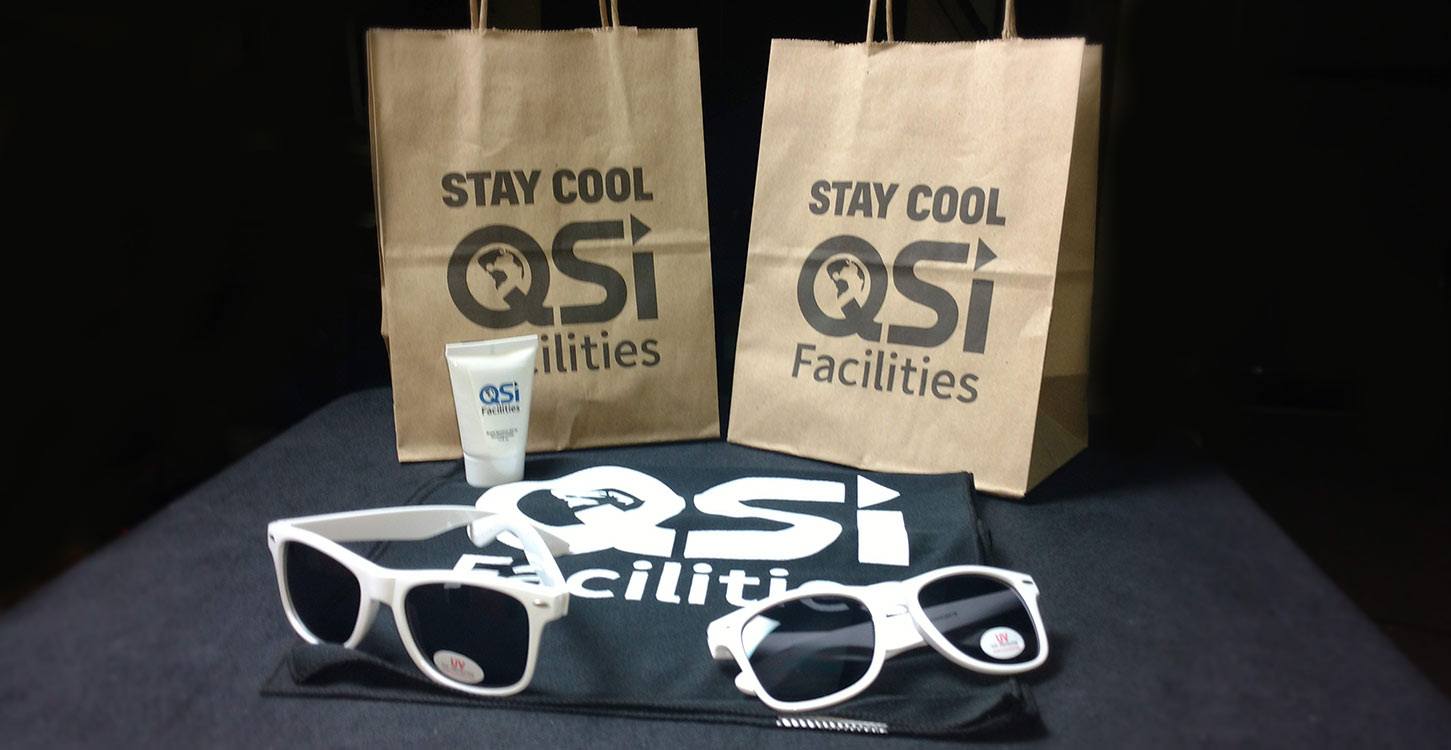 Promotional Products QSI Facilities Summer Themed Promo Product Set