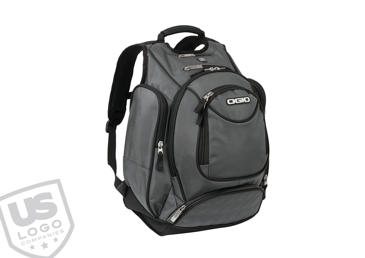 Embroidered Promotional Products like this OGIO backpack are sure to be useful to your clients and employees. Your embroidered logo will be seen wherever the backpack is worn.