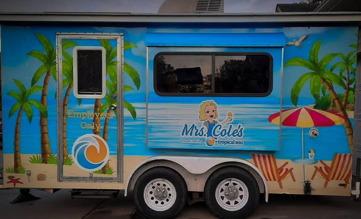 Snow Cone Truck Wrap in Wichita, Kansas By US Logo